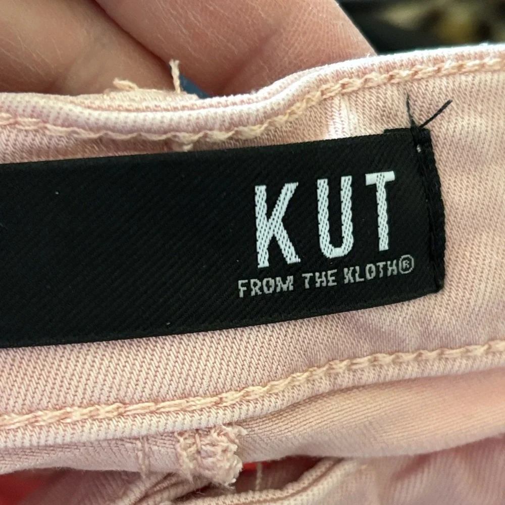 Kut from the‎ Kloth Light Pink Ankle Jeans Size 8
